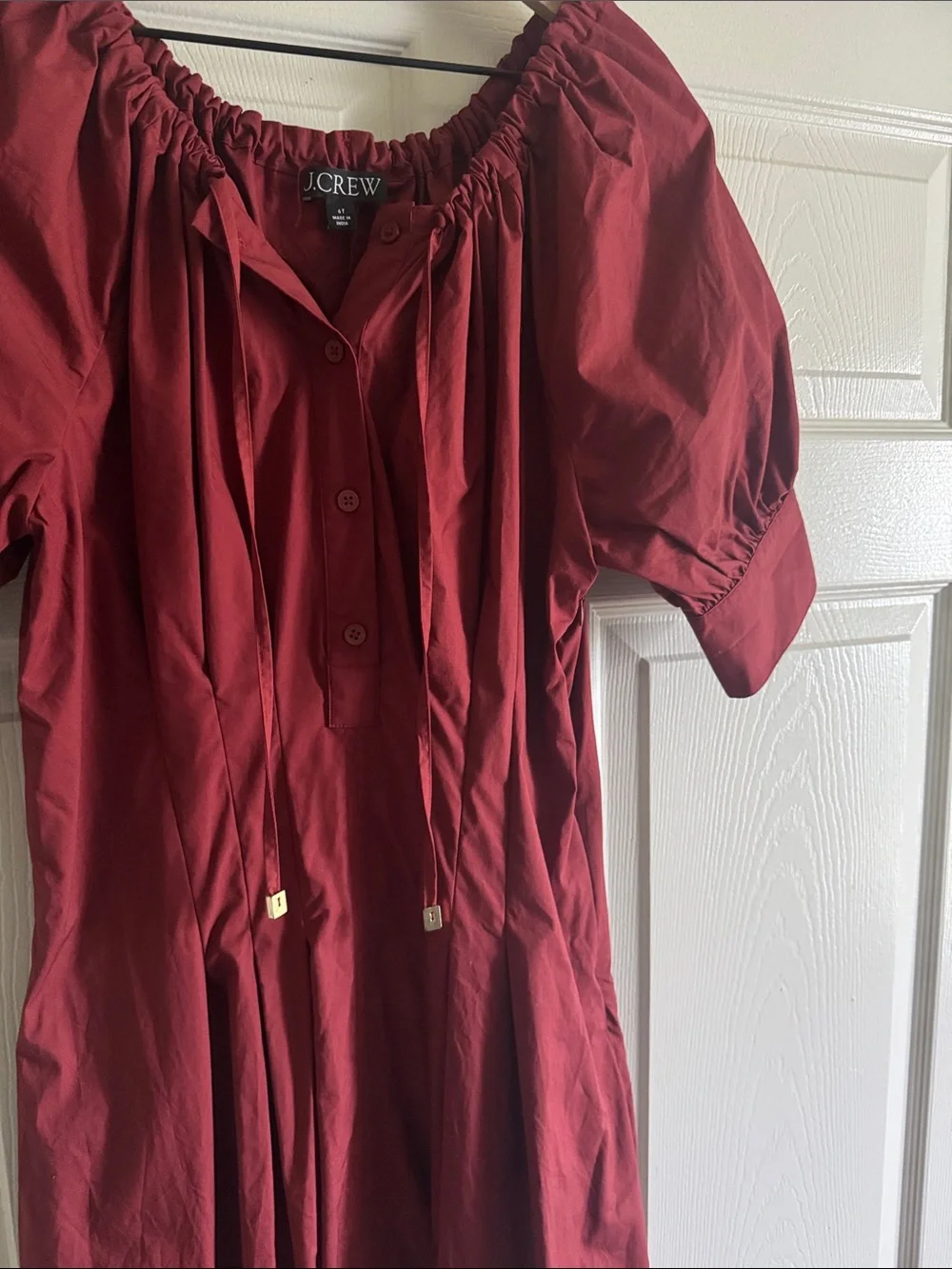 J. Crew Cinched Shirt Dress